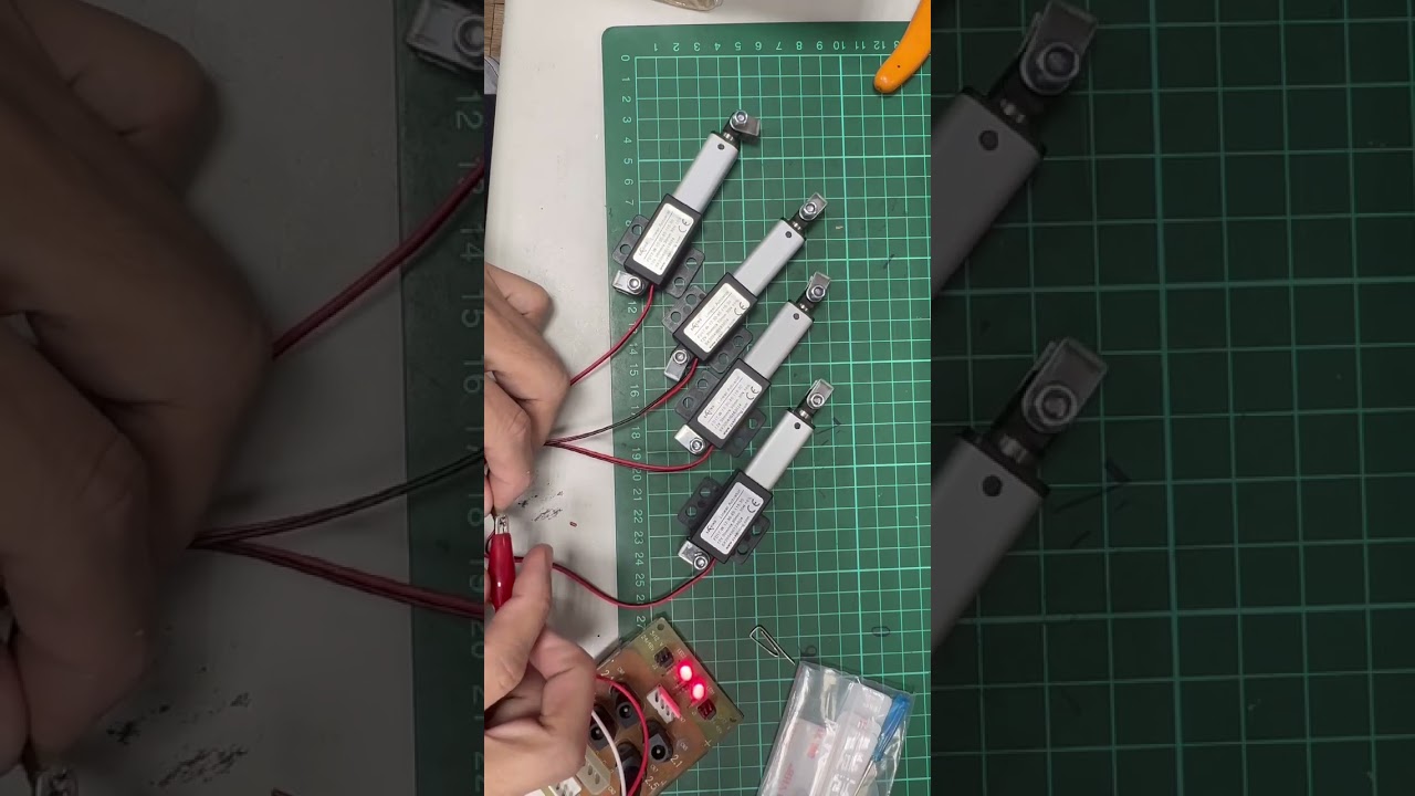 Sanxing FD17 12V 24V Super Mini Electric Linear Actuator #automobile #machine #robot