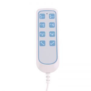 Wired Remote with 8 buttons used for hospital bed