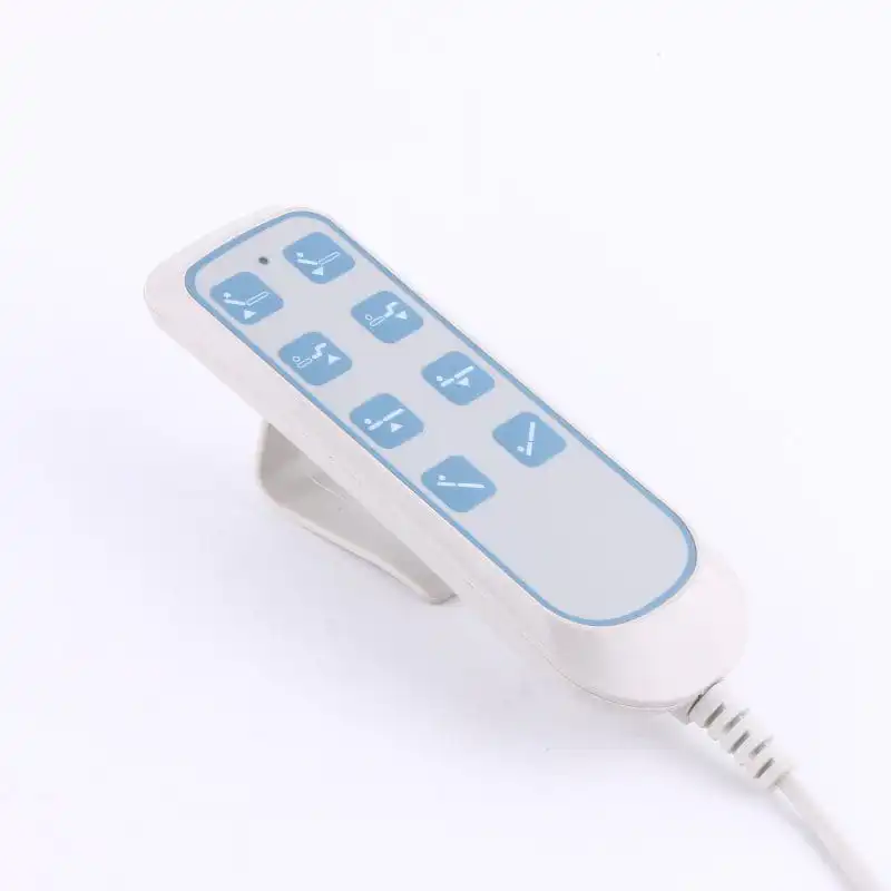H08 2 Wired Remote with 8 buttons used for hospital bed