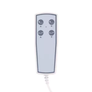 Wired Remote with 4 buttons used for hospital bed