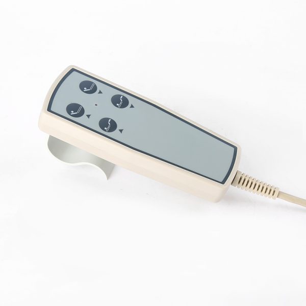 Wired Remote with 4 buttons used for electric bed