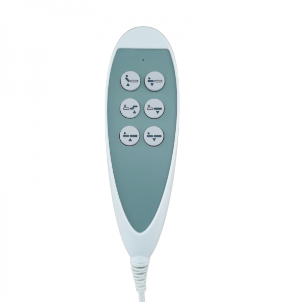 Wired Remote with 6 buttons used for hospital bed