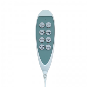 Wired Remote with 8 buttons used for hospital bed