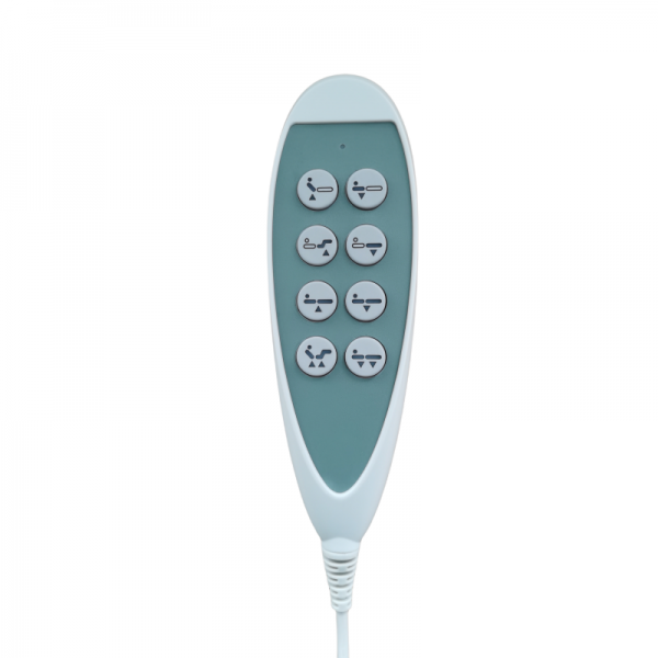 Wired Remote with 8 buttons used for hospital bed