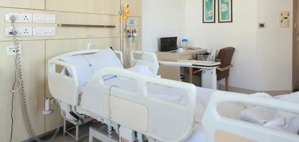 FD1 Linear Actuator in medical bed application - quiet, reliable actuator for hospital and nursing home beds
