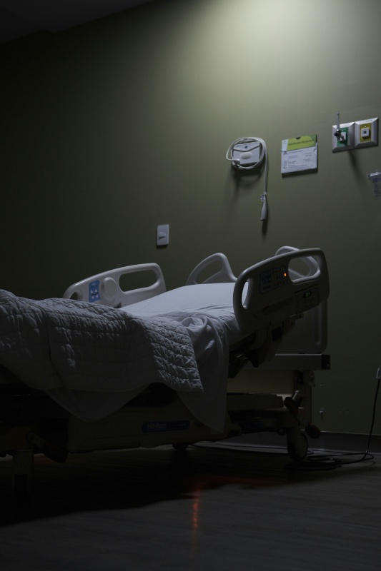 electric linear actuator for medical bed FD6 installed on hospital bed