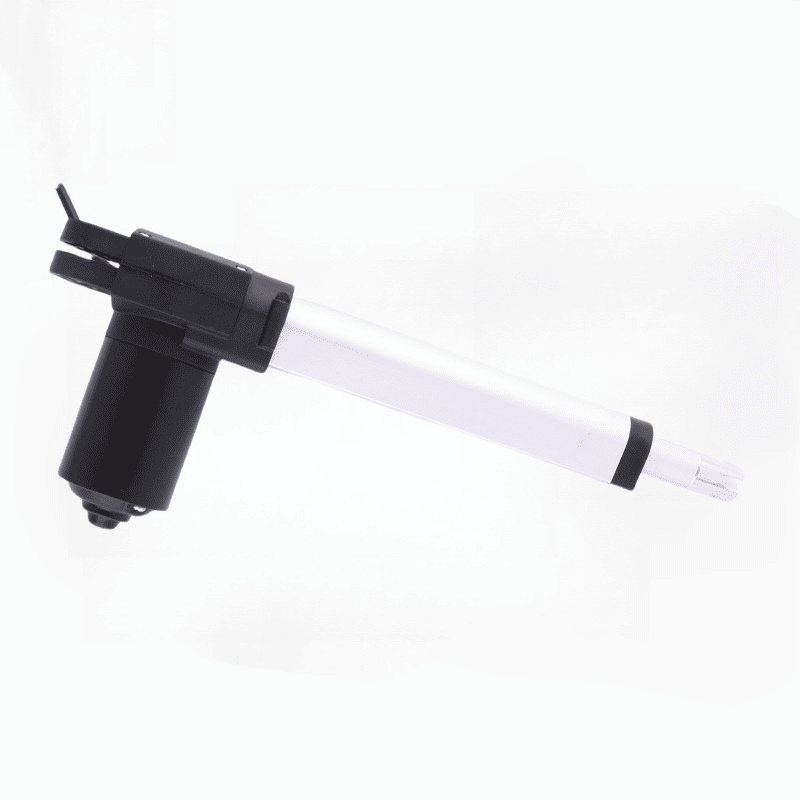 electric actuator for electric sofa | FD18 Economical Quiet Linear Drive For Home Furniture 1 electric actuator for electric sofa FD18 silver aluminum full unit front view