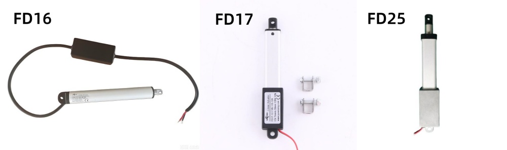 Mini Linear Actuator Manufacturer | Custom Stroke 12V / 24V for small automation 1 - Mini Linear Actuator Manufacturer custom 12V 24V mini linear actuator product lineup