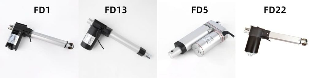 Linear Actuator Applications in Industrial Automation: Comprehensive Guide & Selection 1 Industrial heavy-duty linear actuator FD1 FD13 FD5 FD22 series thrust comparison for automation applications